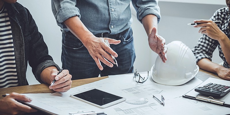 Blower-Door-Service für Architekten und Bauträger